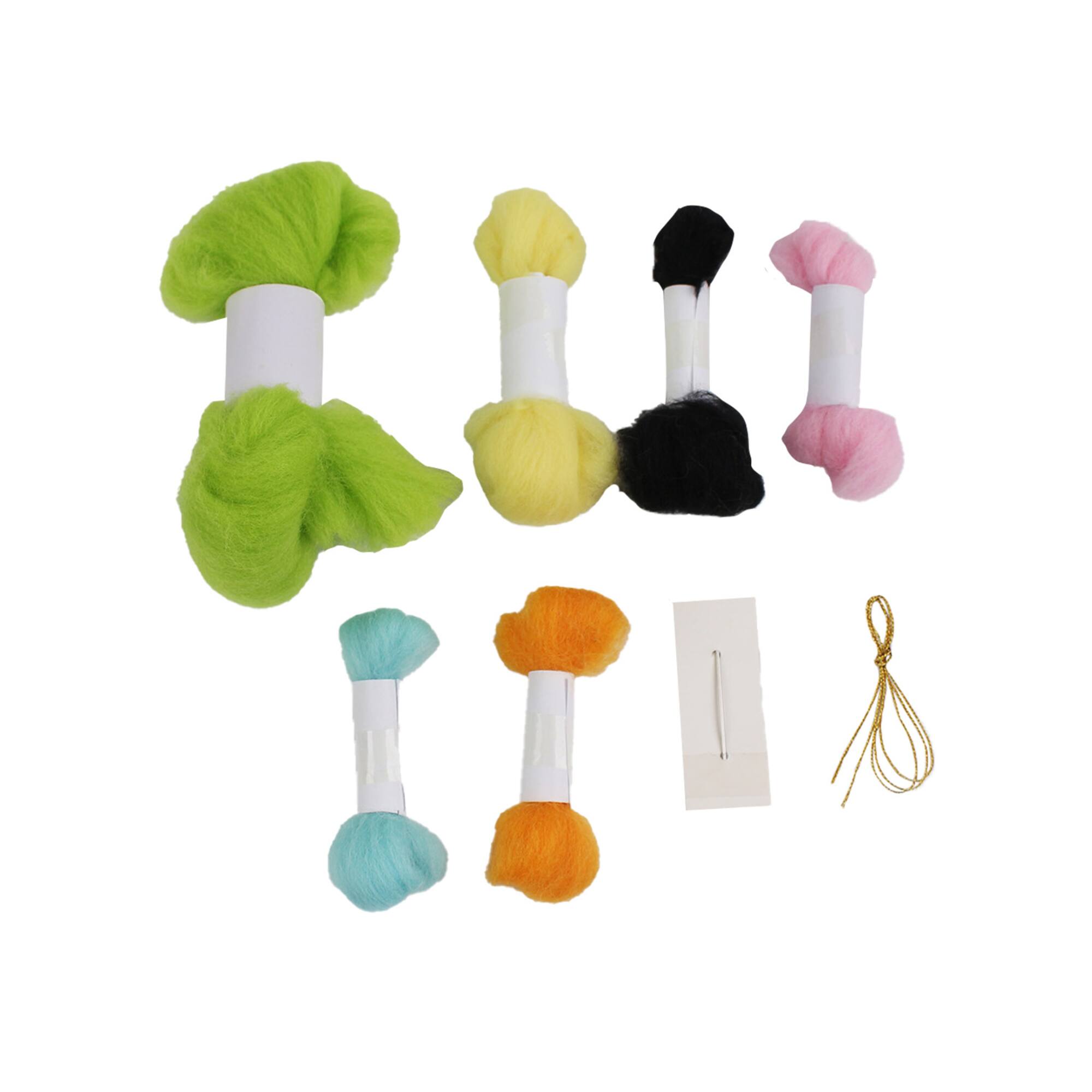 Spring Advanced Rainbow Bird Felting Kit by Loops & Threads®
